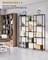 4-Tier Industrial Bookshelf with 11 Open Shelves – Heavy Duty 980 lbs Capacity, Anti-Tip Design & Adjustable Feet for Living Room, Bedroom, Office, Grey Storage Cabinet